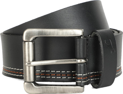 

Fastrack Men Casual Black Genuine Leather Belt