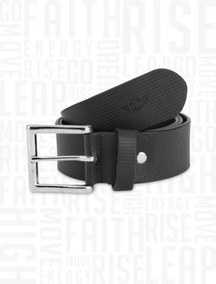 

Metronaut Men Black Genuine Leather Belt