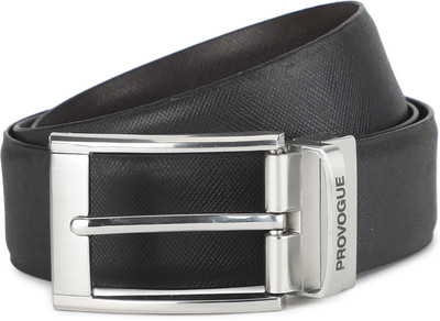 

Provogue Men Black Genuine Leather Belt