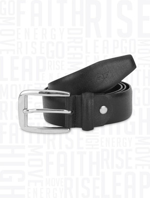 

Metronaut Men Casual Black Genuine Leather Belt