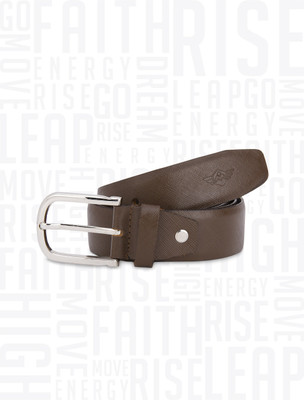 

Metronaut Men Casual Brown Genuine Leather Belt