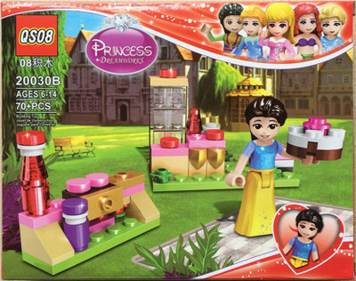 

Tickles Princess Puzzles Block Set Learning Toy 70 pcs for Kids 6 Years Plus(Multicolor)