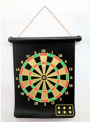 

SG Magnetic Reversible Dart Board Two-sides 17" Board Game Board Game