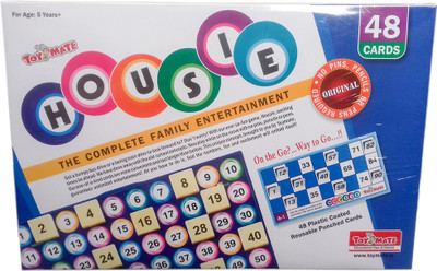 

kidoz kingdom TOY MATE HOUSIE THE COMPLETE FAMILY ENTERTAINMENT 48 CARDS Board Game