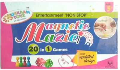 

skyler MAGNETIC MAZIC 20 I N 1 GAMES Board Game