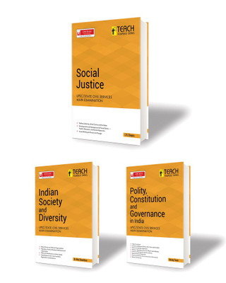 UPSC Mains Paper III - Set of 3 (Social Justice, Indian Society & Diversity, Constitution & Governance)(English, Paperback, Dr. Alka Chowdhary, Alka Tiwari, J.K. Chopra)
