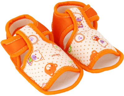 

Neska Moda 6 To 12 Month Baby Booties(Toe to Heel Length - 11 cm Orange)