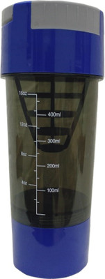 

SAIM Fitness edge protein shaker 500 Shaker(Pack of 1, Blue)