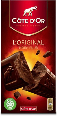 

Cote D'Or Noir Puur Chocolate Bar 200g Bars(200 g)