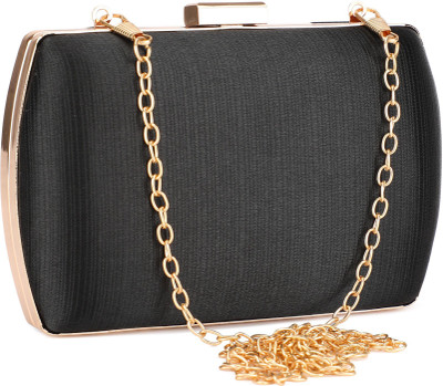 

E2O Party Black Clutch