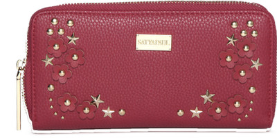 

Satya Paul Casual Red Clutch