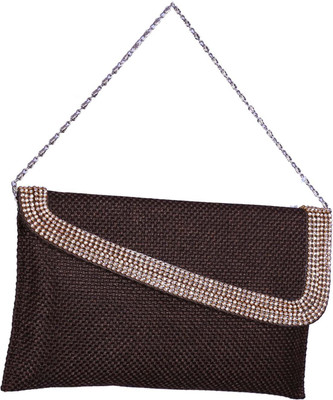 

Mahadev Exports Party Black Clutch