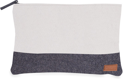 

ATRS Casual White, Grey Clutch, Grey;white