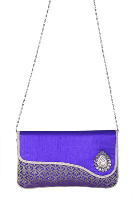 

Mahadev Exports Party Purple Clutch