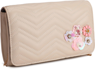

E2O Party Beige Clutch