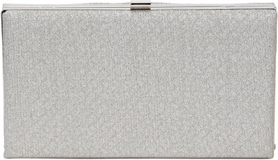 

Accessorize Casual Silver Clutch