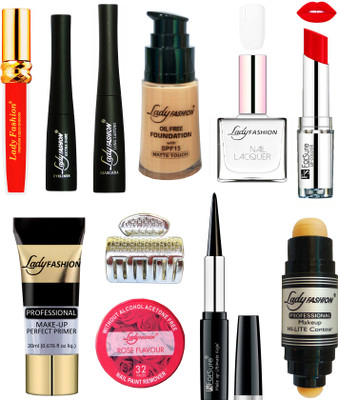

Lady Fashion Bridal Makeup Kit 0410202052(Set of 11)