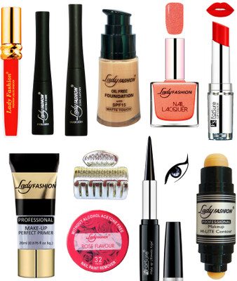 

Lady Fashion Bridal Makeup Kit 0410201977(Set of 11)