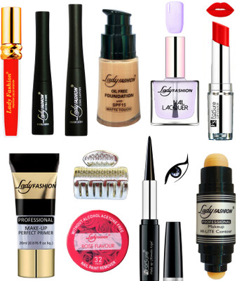 

Lady Fashion Bridal Makeup Kit 0410202014(Set of 11)