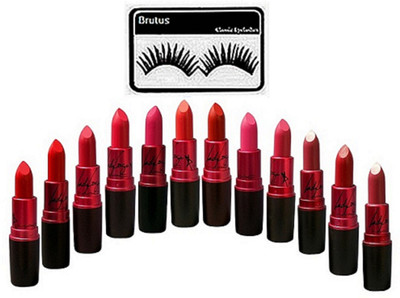 

brutus Eyelashes , Mac Lipstick Lady gaga(Set of 13)