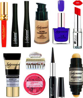 Lady Fashion Bridal Makeup Kit 0410202035(Set of 11)