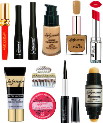 

Lady Fashion Bridal Makeup Kit 0410201976(Set of 11)
