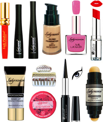 

Lady Fashion Bridal Makeup Kit 0410202047(Set of 11)