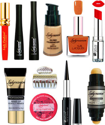 

Lady Fashion Bridal Makeup Kit 0410202058(Set of 11)
