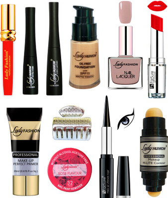

Lady Fashion Bridal Makeup Kit 0410202049(Set of 11)