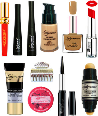

Lady Fashion Bridal Makeup Kit 0410202059(Set of 11)