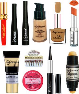 

Lady Fashion Bridal Makeup Kit 0410201805(Set of 11)