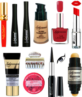 

Lady Fashion Bridal Makeup Kit 0410202066(Set of 11)