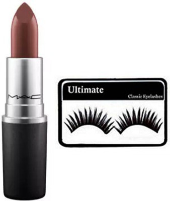 

Ultimate Eyelashes With MAc Retro Matte Lipstick Rouge A Levres Cyber(Set of 2)