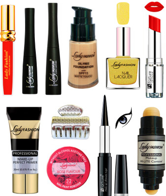

Lady Fashion Bridal Makeup Kit 0410201999(Set of 11)