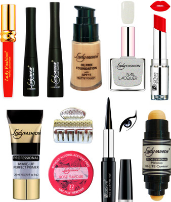

Lady Fashion Bridal Makeup Kit 0410202040(Set of 11)