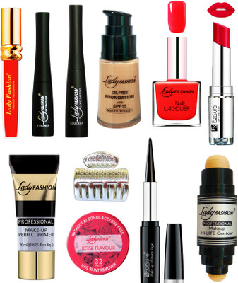 

Lady Fashion Bridal Makeup Kit 0410201987(Set of 11)