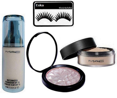 

Eska Eyelashes, Macthmaster Foundation, Losse Powder, Fit Powder Illuminator(Set of 4)