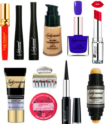 Lady FASHION Bridal Makeup Kit 0410201991(11 Items in the set)