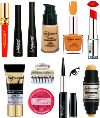 

Lady Fashion Bridal Makeup Kit 0410202033(Set of 11)