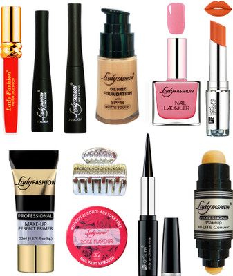 

Lady Fashion Bridal Makeup Kit 0410201827(Set of 11)