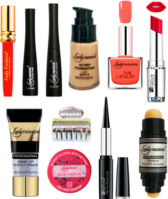 

Lady Fashion Bridal Makeup Kit 0410201978(Set of 11)
