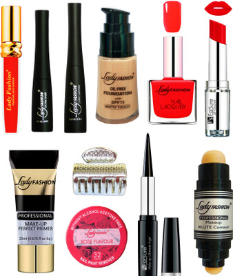

Lady Fashion Bridal Makeup Kit 0410202025(Set of 11)