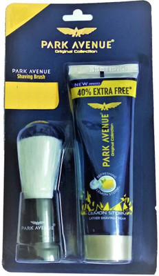

Park Avenue Shaving Cream Lemon Storm 84g + Shaving Brush Combo Of 2(Set of 2)