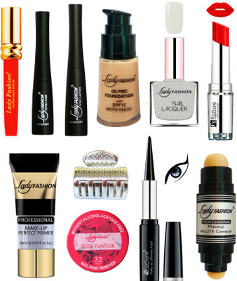 

Lady Fashion Bridal Makeup Kit 0410201911(Set of 11)