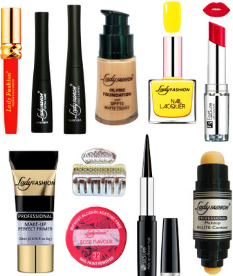 

Lady Fashion Bridal Makeup Kit 0410201994(Set of 11)