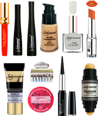 

Lady Fashion Bridal Makeup Kit 0410201907(Set of 11)