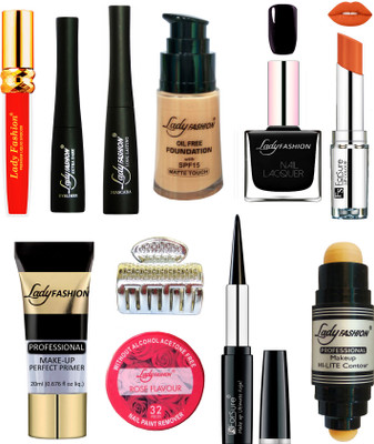 

Lady Fashion Bridal Makeup Kit 0410201920(Set of 11)