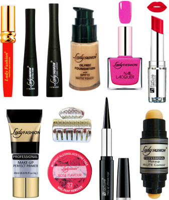 

Lady Fashion Bridal Makeup Kit 0410201974(Set of 11)