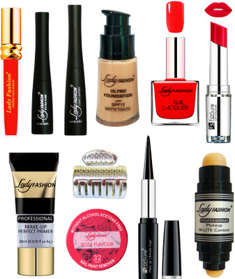 

Lady Fashion Bridal Makeup Kit 0410201989(Set of 11)