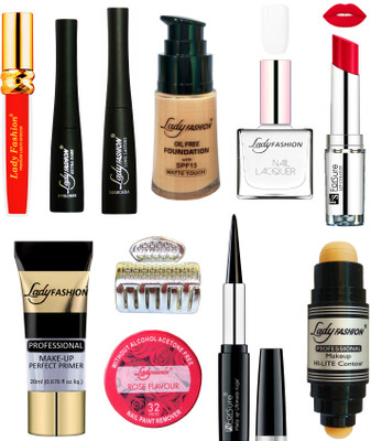 

Lady Fashion Bridal Makeup Kit 0410202009(Set of 11)